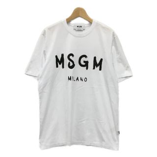 エムエスジイエム(MSGM)の美品 エムエスジーエム MSGM 半袖Tシャツ    メンズ M(Tシャツ/カットソー(半袖/袖なし))