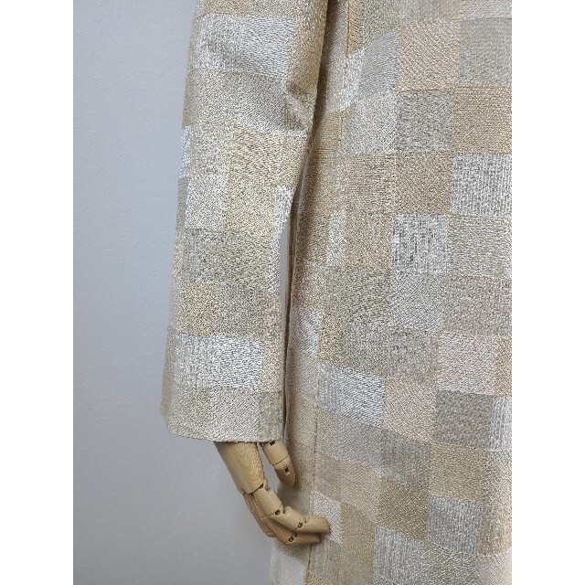美品 Sybillaシビラ パッチワークコットンコート