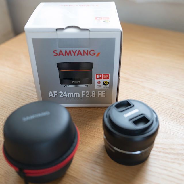 サムヤン Samyang AF24mm F2.8 FE 美品