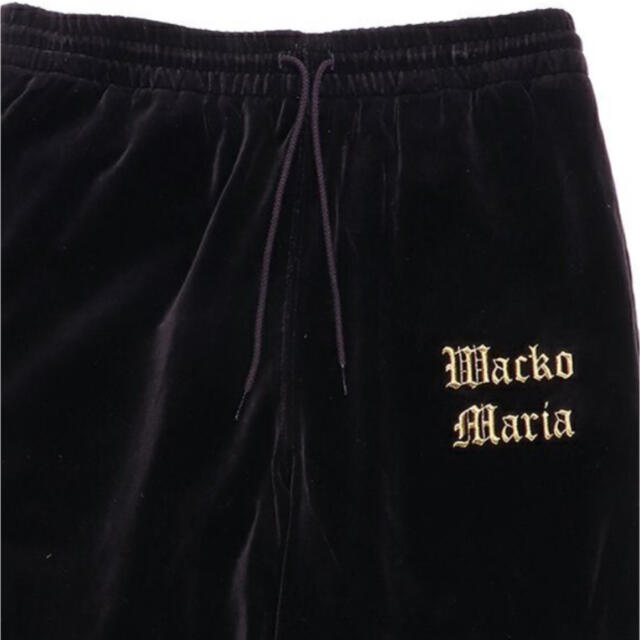 WACKO MARIA(ワコマリア)のワコマリア  ベルベット　パンツ　ブラック　黒　XL 新品未使用 メンズのパンツ(その他)の商品写真