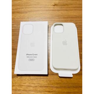 Apple - 純正シリコンケース iPhone12 mini 白 ホワイトの通販 by 
