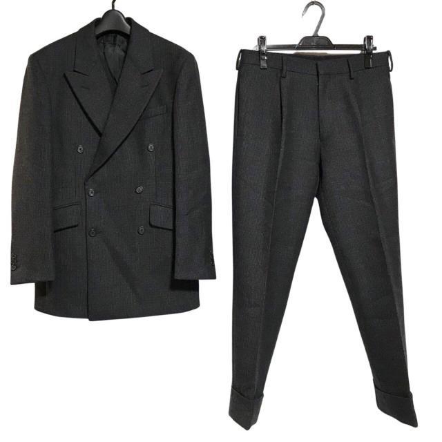 PRADA(プラダ) ダブルスーツ メンズ - 黒 - セットアップ