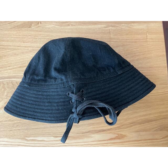 UNUSED(アンユーズド)のunused バケットハット　UNUSED Lace up hat Black メンズの帽子(ハット)の商品写真