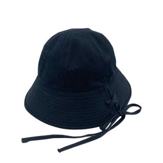 アンユーズド(UNUSED)のunused バケットハット　UNUSED Lace up hat Black(ハット)