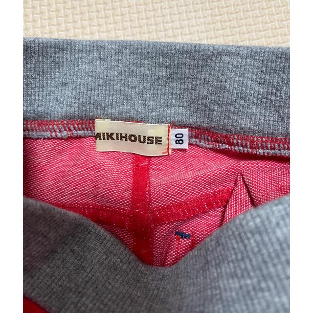 mikihouse(ミキハウス)のミキハウス　ズボン３点セット　サイズ80 キッズ/ベビー/マタニティのベビー服(~85cm)(パンツ)の商品写真