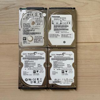 640GB HDD 2.5インチ　4枚セット③　東芝ほか