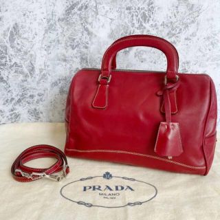 プラダ ショルダーバッグ(レッド/赤色系)の通販 200点以上 | PRADAを