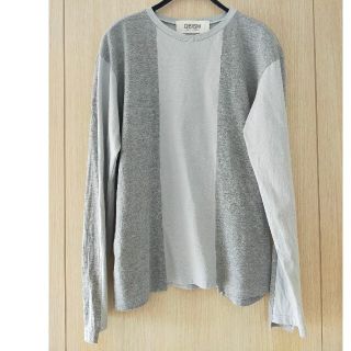 マルタンマルジェラ(Maison Martin Margiela)のQBISM キュビズム 切替 ロンT カットソー(Tシャツ/カットソー(七分/長袖))