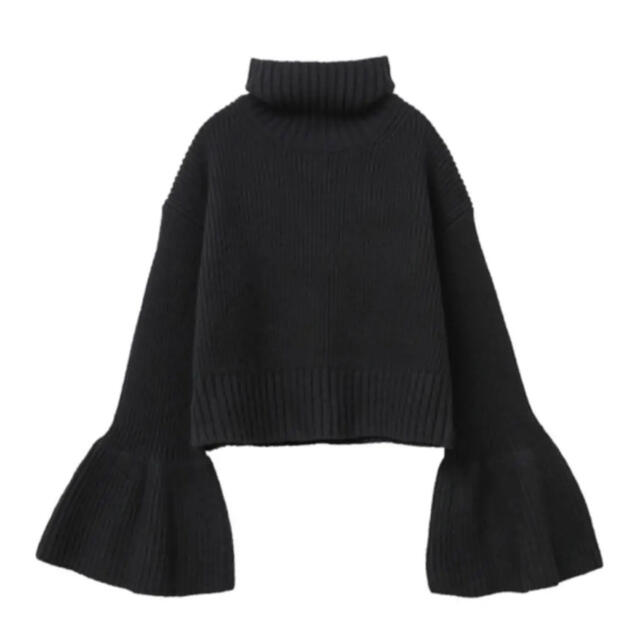 最終販売CLANE - CLANE BELL SLEEVE TURTLE KNIT TOPSの通販 by あiii ...