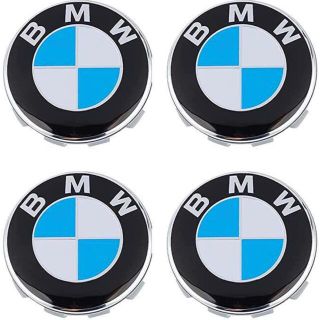 ビーエムダブリュー(BMW)のBMW ホイールキャップ 68mm 新品未使用　傷防止フィルム付き BMW 車用(車外アクセサリ)