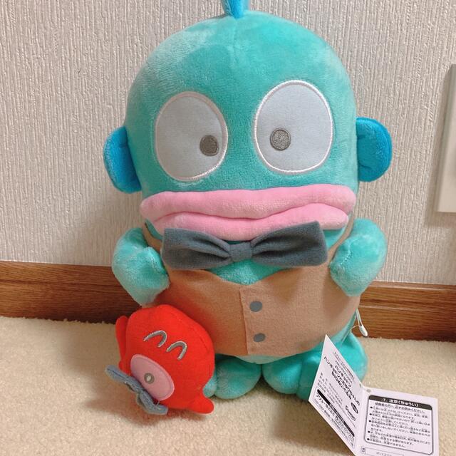 当時物 平成 レトロ サンリオ はんぎょどん さゆりちゃん ぬいぐるみ サンリオ 非売品 ハンギョドン さゆりちゃん ぬいぐるみ 昭和