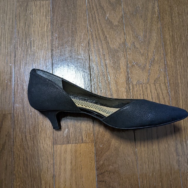 Pitti(ピッティ)のpitti パンプス　ブラック　24cm レディースの靴/シューズ(ハイヒール/パンプス)の商品写真