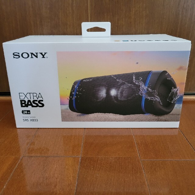 SONY ワイヤレスポータブルスピーカー SRS-XB33(B) - スピーカー