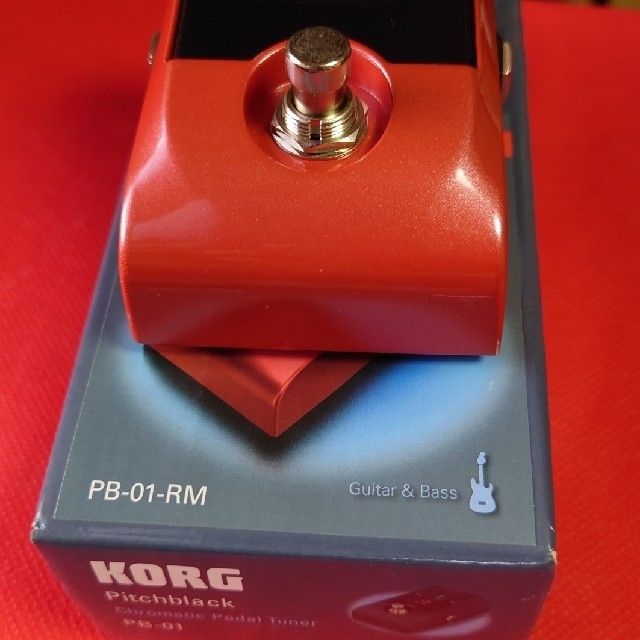 KORG(コルグ)のKORG クロマチックチューナー pitchblack PB-01 RM 楽器のギター(エフェクター)の商品写真
