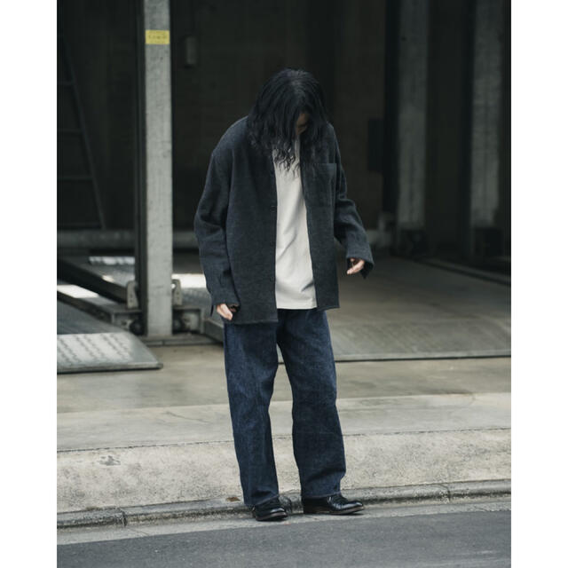 COMOLI - comoli 22ss カシミヤ和紙 オープンカラーシャツの通販 COMOLI - comoli 22ss カシミヤ和紙 オープンカラーシャツの通販