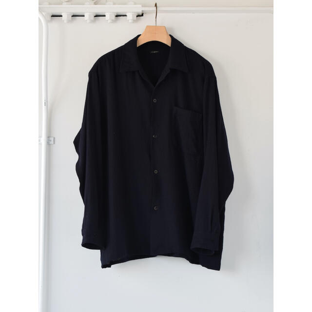 COMOLI - comoli 22ss カシミヤ和紙 オープンカラーシャツの通販 COMOLI - comoli 22ss カシミヤ和紙 オープンカラーシャツの通販