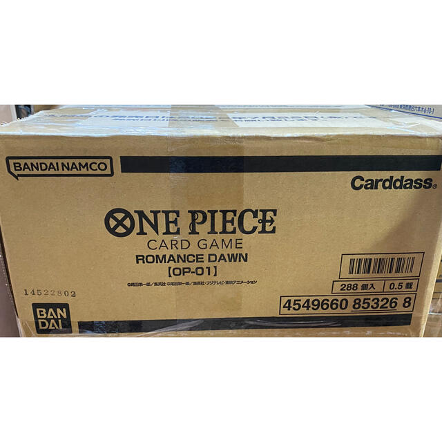 【特別送料無料!】 ONE PIECE - ワンピース ONE PIECE ROMANCE DAWN カートン Box/デッキ/パック
