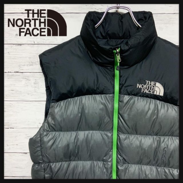 90s THE NORTH FACE ヌプシベスト 700フィル 黒 メンズ L