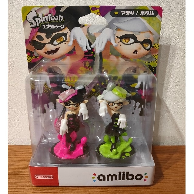 【新品未開封】スプラトゥーン amiibo シオカラーズセット アオリ/ホタル