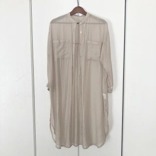 シマムラ(しまむら)のロングシアーシャツ　羽織り　しまむら(シャツ/ブラウス(長袖/七分))