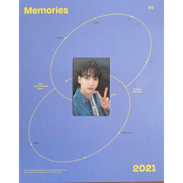 BTS Memories of 2021 メモリーズ トレカ グク