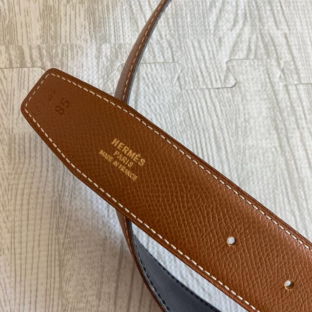 Hermes - 美品 HERMESエルメス ベルト コンスタンスレザーHベルト