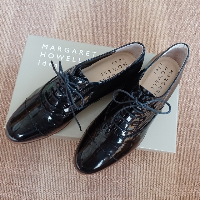 MARGARET HOWELL(マーガレットハウエル)の美品 MARGARET HOWELL idea レースアップシューズ レディースの靴/シューズ(ローファー/革靴)の商品写真