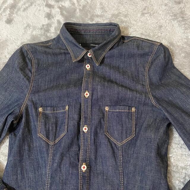 美品♡dsquared2 デニムワンピース 長袖 38 1