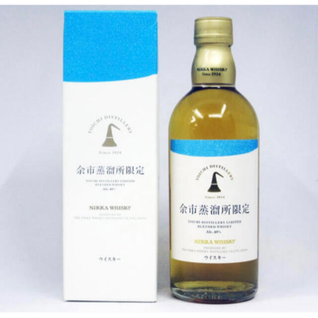 【余市蒸溜所限定❗️４本】ニッカ余市蒸溜所限定ブレンデッド　500ml 化粧箱入食品/飲料/酒