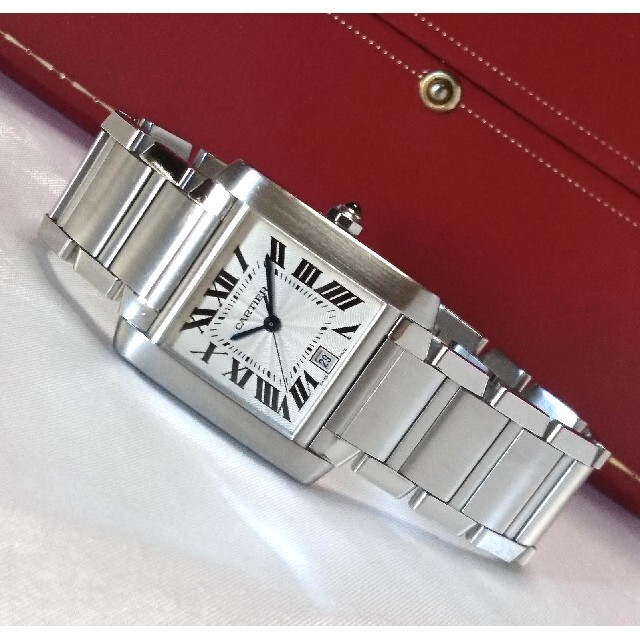 Cartier(カルティエ)の☆極美品☆ OH済 カルティエ タンクフランセーズ LM オートマチック 腕時計 メンズの時計(腕時計(アナログ))の商品写真