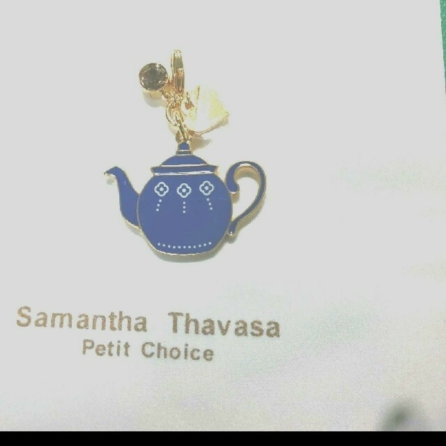 Samantha Thavasa Petit Choice(サマンサタバサプチチョイス)の(新品)Samantha ThavasaPetit 紅茶チャーム レディースのアクセサリー(チャーム)の商品写真