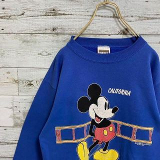 ディズニー(Disney)の90's TULTEX メンズ　スウェット　USA　ミッキーディズニー　M a2(スウェット)