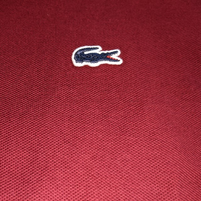 LACOSTE(ラコステ)のラコステ LACOSTE　メンズ長袖　鹿の子  ポロシャツフランス製 メンズのトップス(ポロシャツ)の商品写真