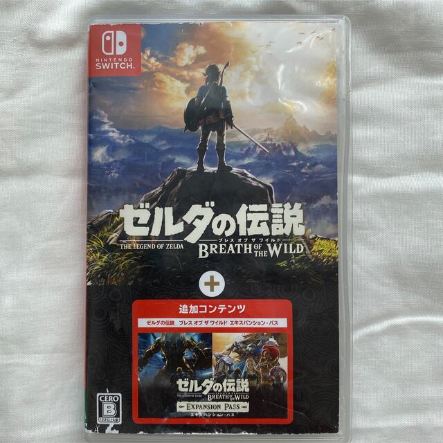 ゲームソフトゲーム機本体ゼルダの伝説 ブレス オブ ザ ワイルド ＋ エキスパンション・パス Switc