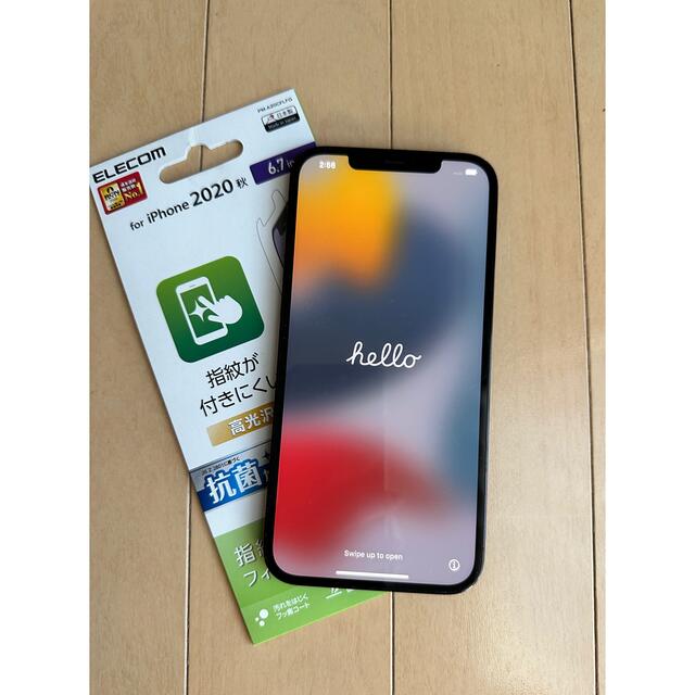 iPhone(アイフォーン)のiPhone 12 Pro Max 保証有り！本体 256GB SIMフリー スマホ/家電/カメラのスマートフォン/携帯電話(スマートフォン本体)の商品写真