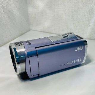 ビクター(Victor)の【SD付】ビデオカメラ JVC ビクター ケンウッドGZ-HM33V 光学40倍(ビデオカメラ)