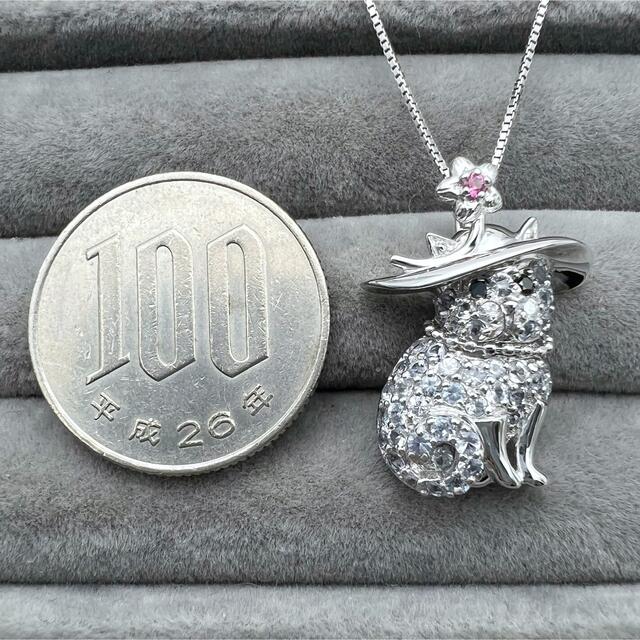 天然ブラックダイヤ 50.0ct k18WG ネックレス 約45cm-