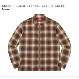 シュプリーム(Supreme)のシュプリーム　Shadow Plaid Flannel Zip Up Shirt(シャツ)