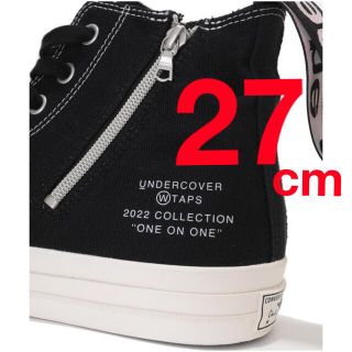 ダブルタップス(W)taps)の【27cm】UNDERCOVER WTAPS CHUCK TAYLOR Z HI(スニーカー)