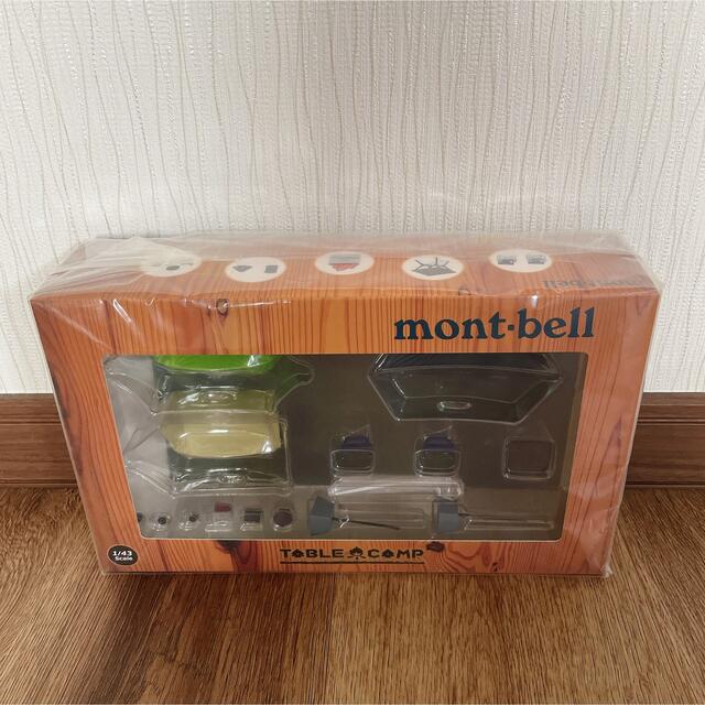 【新品未開封】テーブルキャンプ　モンベル ハンドメイドのおもちゃ(ミニチュア)の商品写真