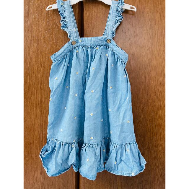 ZARA KIDS(ザラキッズ)のZARA ジャンパースカート  90 98 100 キッズ/ベビー/マタニティのキッズ服女の子用(90cm~)(スカート)の商品写真