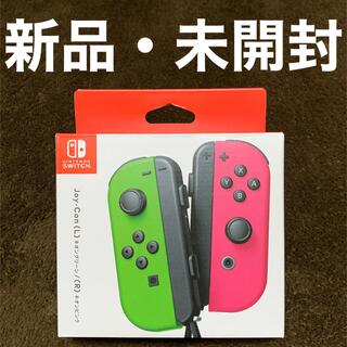 Nintendo Switch - 【新品】Joy-Con ネオングリーン ネオンピンク  