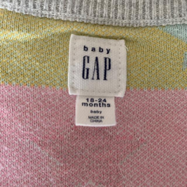 babyGAP(ベビーギャップ)のBaby Gap 子供服、ワンピース、90cm キッズ/ベビー/マタニティのキッズ服女の子用(90cm~)(ワンピース)の商品写真