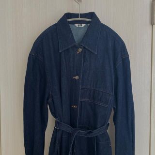 ユニクロ(UNIQLO)のuniqlo u デニムコート　デニムワンピース(Gジャン/デニムジャケット)