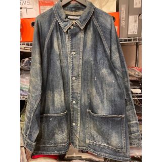 ネイバーフッド(NEIGHBORHOOD)の新品　XL NEIGHBORHOOD デニムカバーオールジャケット(Gジャン/デニムジャケット)