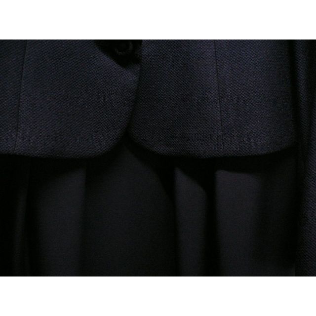 新品9号紺ラブリークイーン白上レースワンピーススーツ卒業式入学式 レディースのフォーマル/ドレス(スーツ)の商品写真