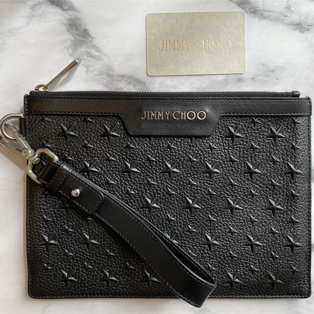 jimmy choo DEREK クラッチバッグ 本革  美品