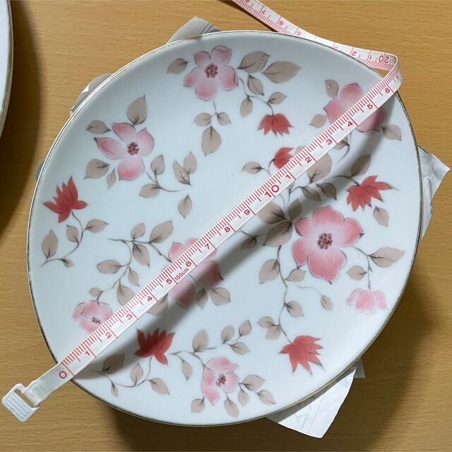 ナルミ　narumi 皿　プレート　ケーキ皿　6枚　アンティーク　昭和レトロ①