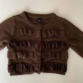 ベビーギャップ(babyGAP)のBaby Gap 子供服、カーディガン、95cm、ブラウン色(カーディガン)