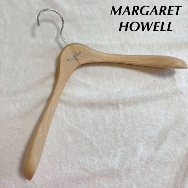 マーガレットハウエル 木製 ハンガー 無垢 ベージュ メンズ レディース コート